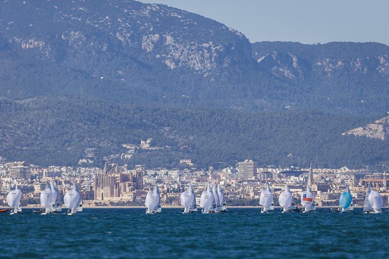 470 World Championship in Llucmajor, Mallorca, Day 3 photo copyright Bernardí Bibiloni / Int. 470 Class taken at Club Nàutic S'Arenal and featuring the 470 class
