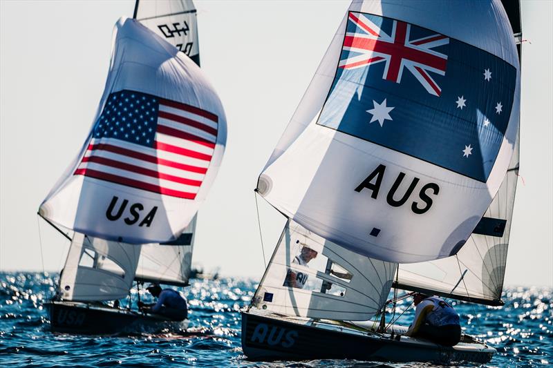Australian Sailing Team towards LA2028 photo copyright Sailing Energy taken at  and featuring the 470 class