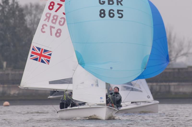 Blithfield Barrel - Round 4 photo copyright Keith Walker taken at Blithfield Sailing Club and featuring the 470 class