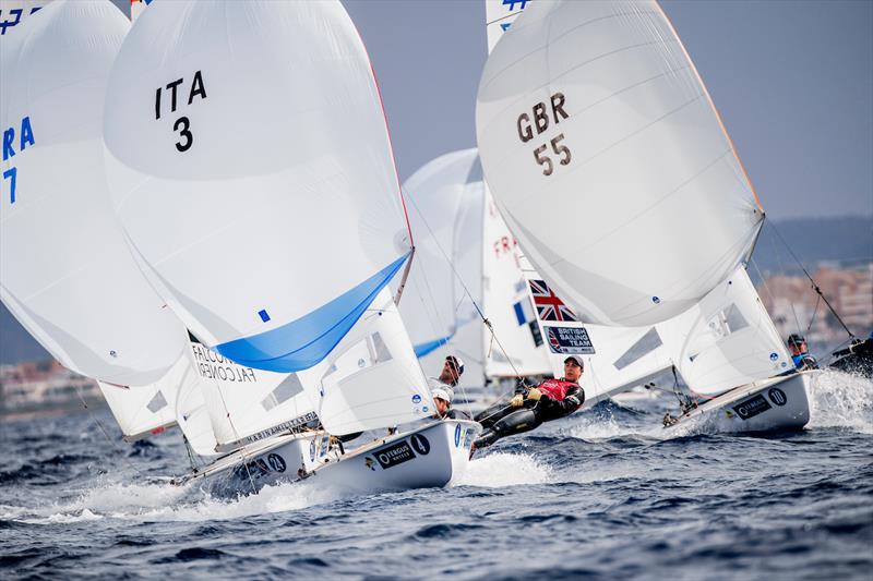 470 Mixed fleet - Trofeo Princesa Sofia Mallorca by FERGUS day 3 photo copyright Sailing Energy / Trofeo Princesa Sofía taken at Real Club Náutico de Palma and featuring the 470 class