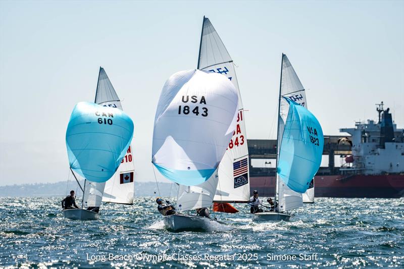 2025 Long Beach Olympic Classes Regatta - Day 2 - photo © Simone Staff