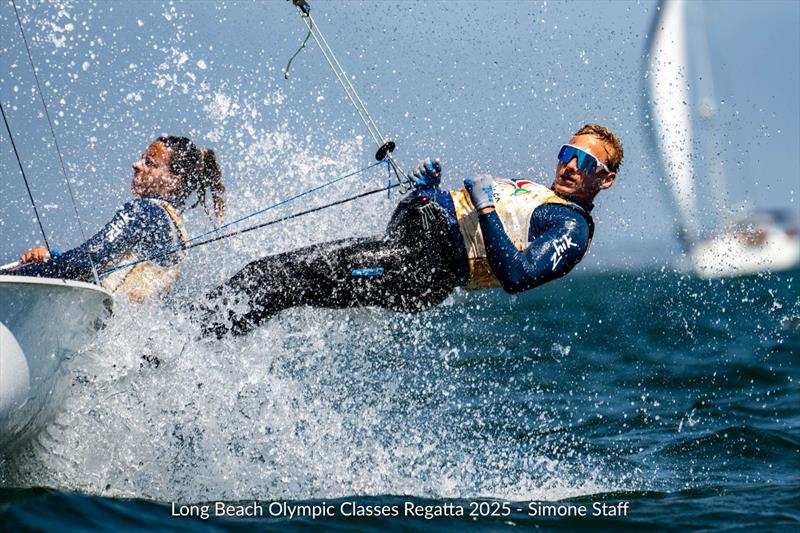 2025 Long Beach Olympic Classes Regatta - Day 2 - photo © Simone Staff