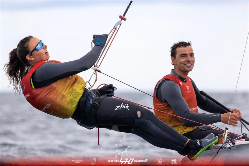 2026 470 European Championships Day 2 - photo © International 470 Class Association