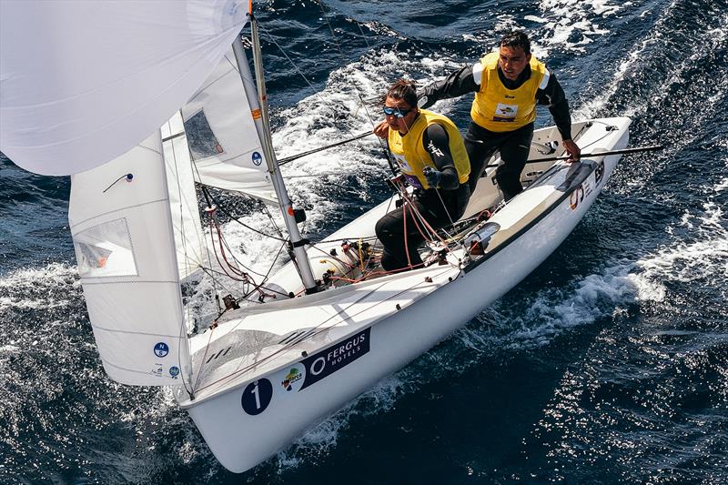 Xammar / Cardona, 470 Mixed - 55th Trofeo Princesa Sofia Mallorca by FERGUS Hotels - Day 5 - photo © Sailing Energy / Princesa Sofía Mallorca
