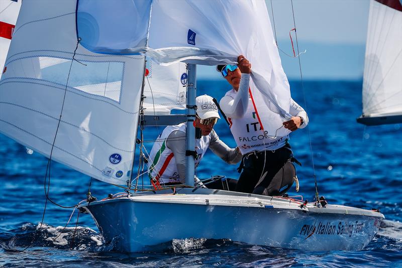 French Olympic Week Day 2 - photo © Sailing Energy / French Olympic Week Hyères