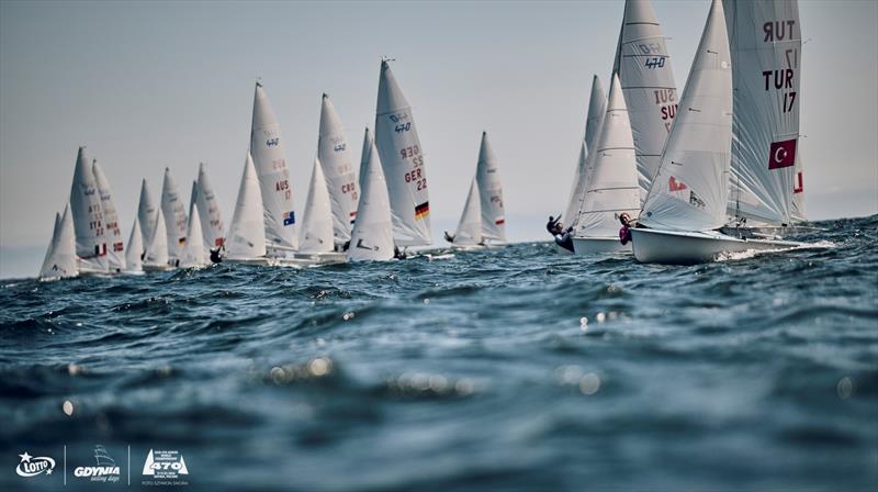 470 Junior World Championship 2026 at Gdynia, Poland - Day 2 photo copyright Szymon Sikora / International 470 Class Association taken at  and featuring the 470 class