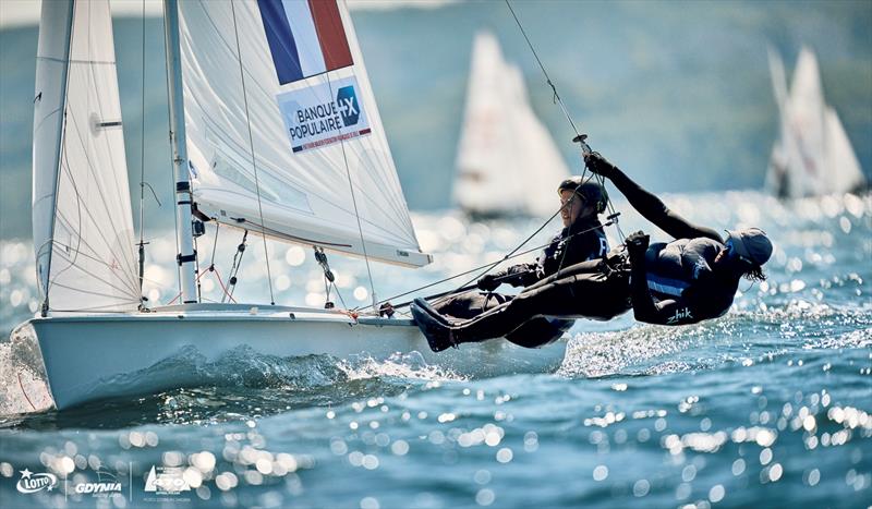 470 Junior World Championship 2026 at Gdynia, Poland - Day 2 photo copyright Szymon Sikora / International 470 Class Association taken at  and featuring the 470 class
