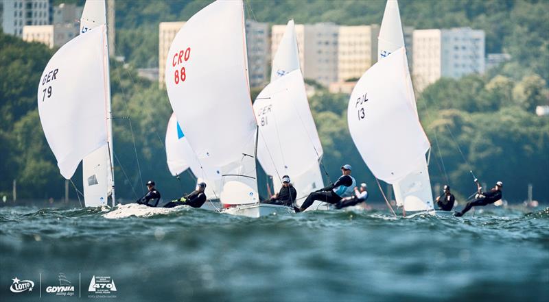 470 Junior World Championship 2026 at Gdynia, Poland - Day 2 photo copyright Szymon Sikora / International 470 Class Association taken at  and featuring the 470 class
