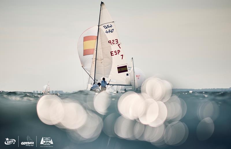 470 Junior World Championship 2026 at Gdynia, Poland - Day 2 photo copyright Szymon Sikora / International 470 Class Association taken at  and featuring the 470 class