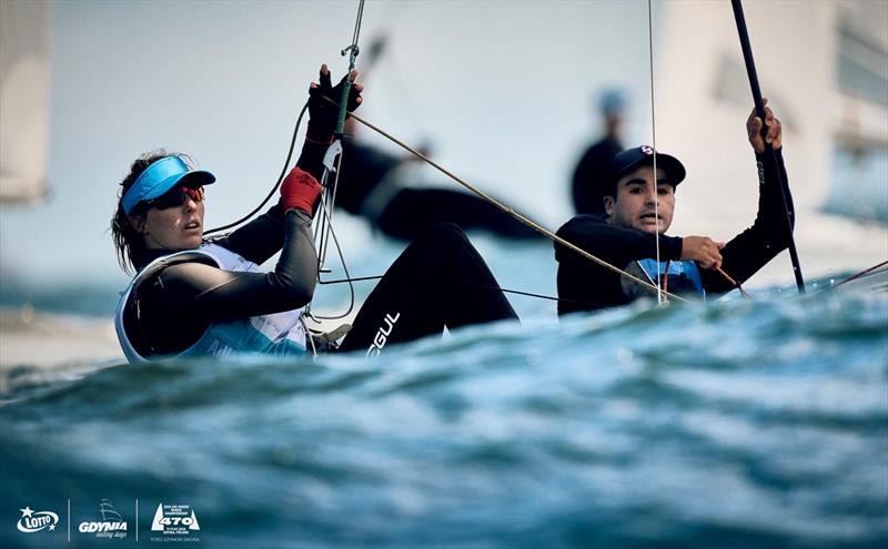 470 Junior World Championship 2026 at Gdynia, Poland - Day 3 photo copyright Szymon Sikora / International 470 Class Association taken at  and featuring the 470 class