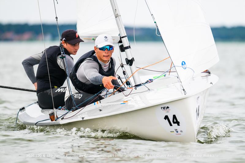 470 & 420 Junior European Championship at Nida, Lithuania - Day 1 - photo © Aiste Ridikaite / International 420 & 470 Class Associations