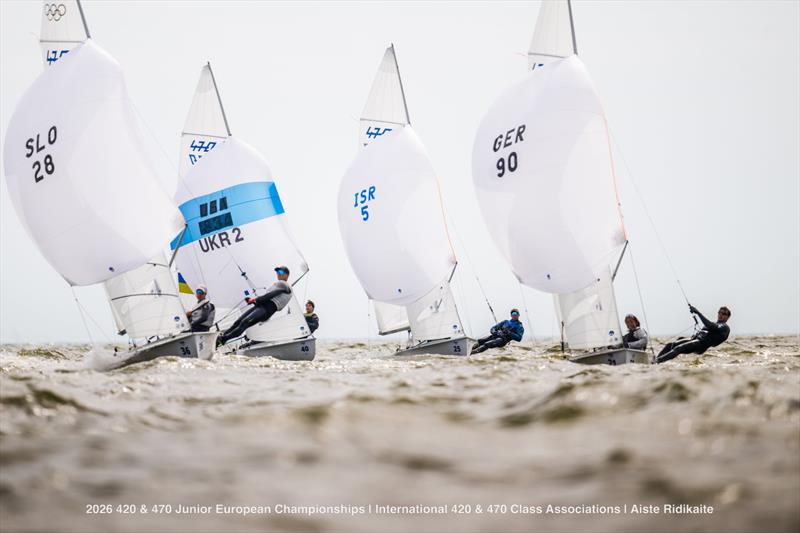 470 and 420 Junior European Championship 2026 at Nida, Lithuania - Day 5 - photo © Aiste Ridikaite
