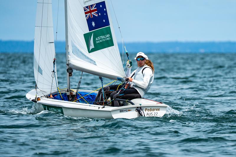 Australian Sailing Pathway athletes Ben Hinks and Fallon Katz photo copyright Down Under Sail taken at Australian Sailing and featuring the 470 class