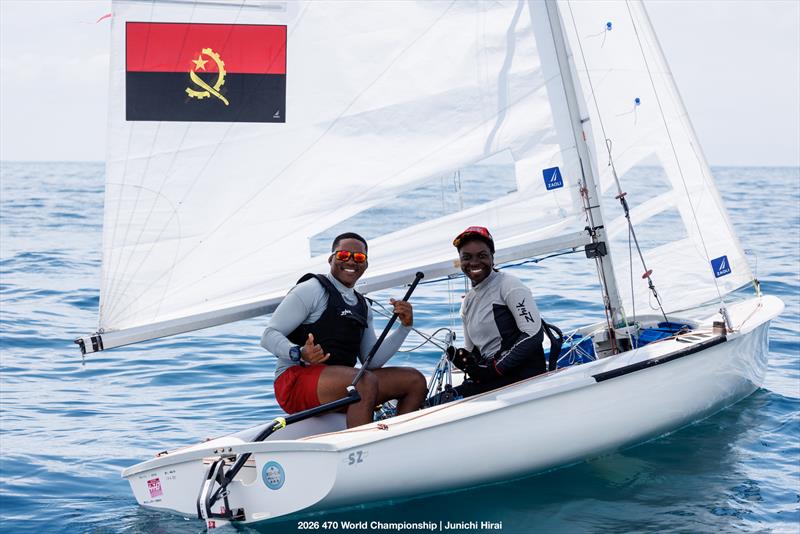 470 World Championship 2026 in Enoshima - Day 1 - photo © Junichi Hirai / 470 Worlds 2026