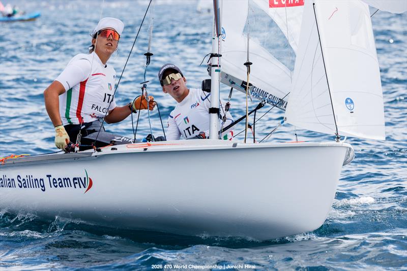 470 World Championship 2026 in Enoshima - Day 1 - photo © Junichi Hirai / 470 Worlds 2026