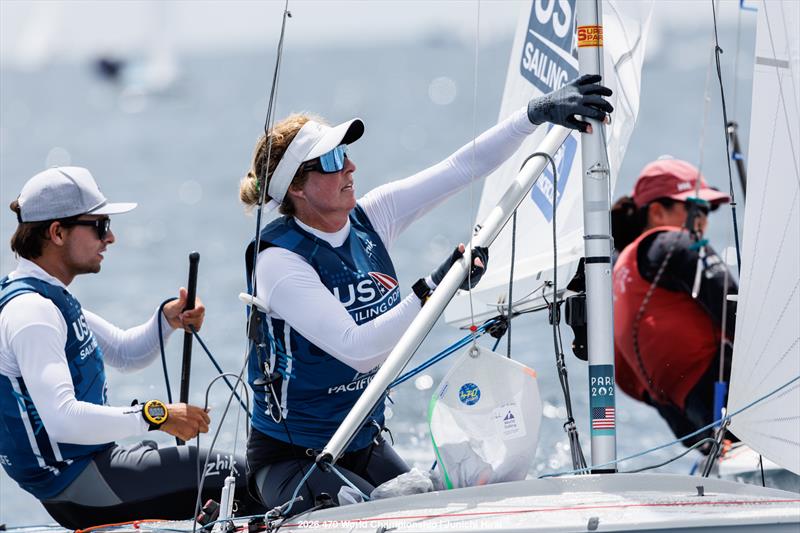470 World Championship 2026 in Enoshima - Day 3 - photo © Junichi Hirai / 470 Worlds 2026