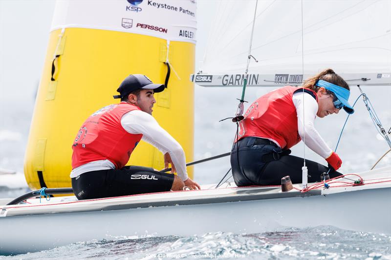 470 World Championship 2026 in Enoshima - Day 3 - photo © Junichi Hirai / 470 Worlds 2026