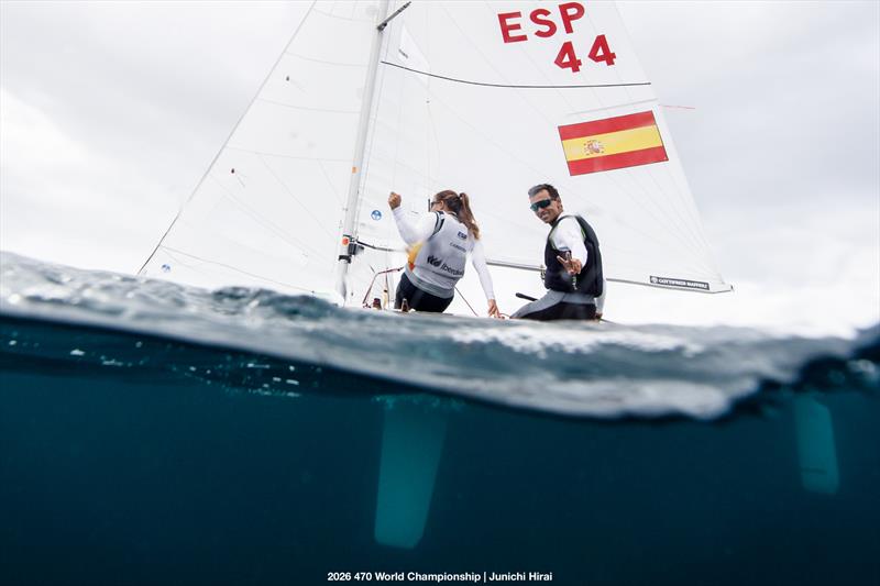 470 World Championship 2026 in Enoshima - Day 3 - photo © Junichi Hirai / 470 Worlds 2026