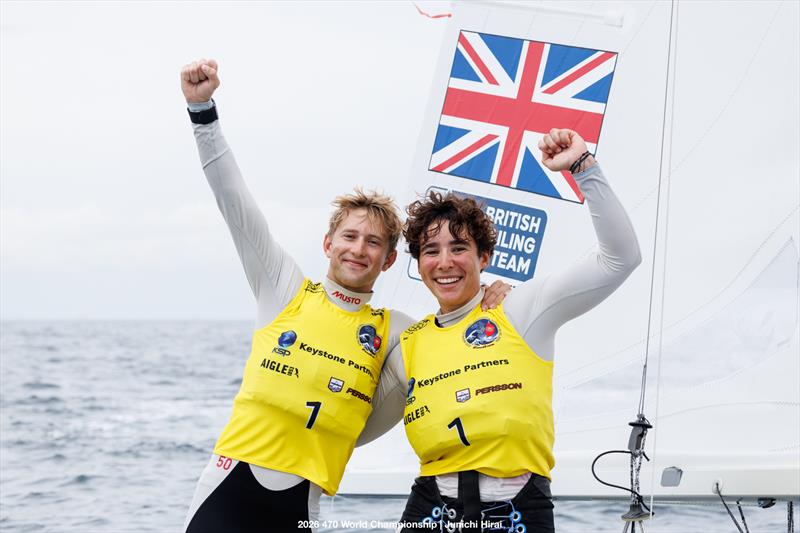 470 World Championship 2026 final day photo copyright Junichi Hirai / 470 Worlds 2026 taken at  and featuring the 470 class
