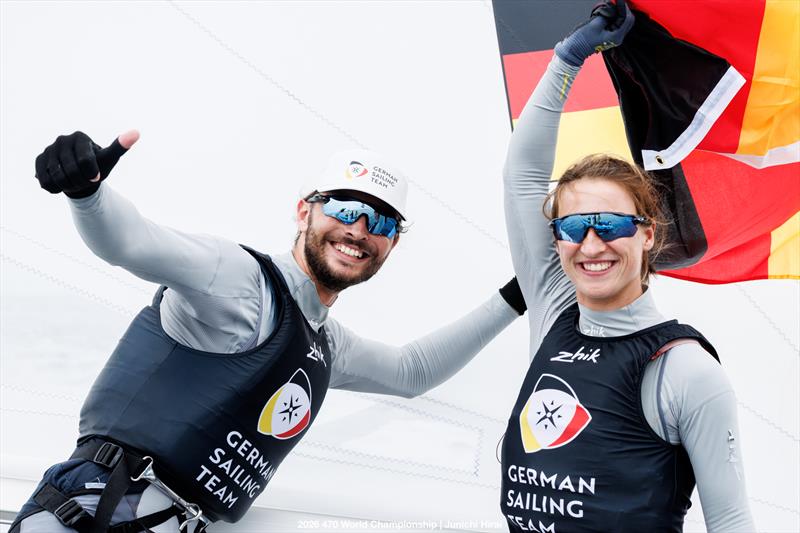 470 World Championship 2026 final day - photo © Junichi Hirai / 470 Worlds 2026