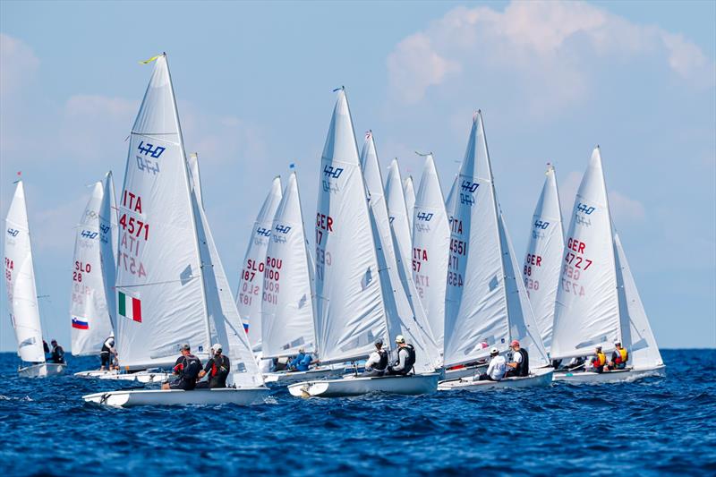 470 Open European Trophy & Master's Cup 2026 final day photo copyright 470 Olympic Class / Karolina Soltaniuk taken at Yacht Club Marina Portorož and featuring the 470 class
