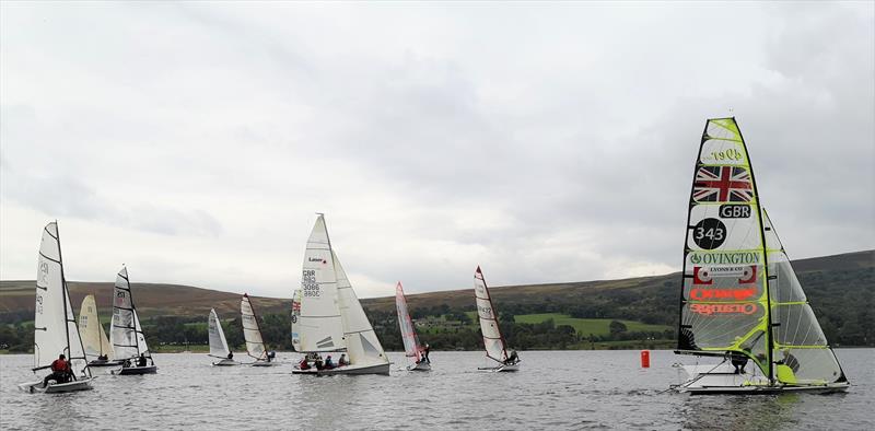 Ullswater YC Asymmetric Weekend photo copyright Sue Giles taken at Ullswater Yacht Club and featuring the 49er class