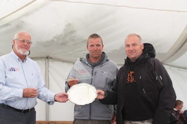Lester Noble and Kevin Anderson win the Lord Birkett Memorial Trophy photo copyright Pauline Thompson taken at Ullswater Yacht Club and featuring the 49er class