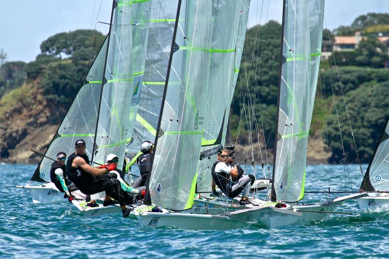 Oceanbridge NZL Sailing Regatta, Day 3, February 5, 2018, Murrays Bay SC - photo © Richard Gladwell