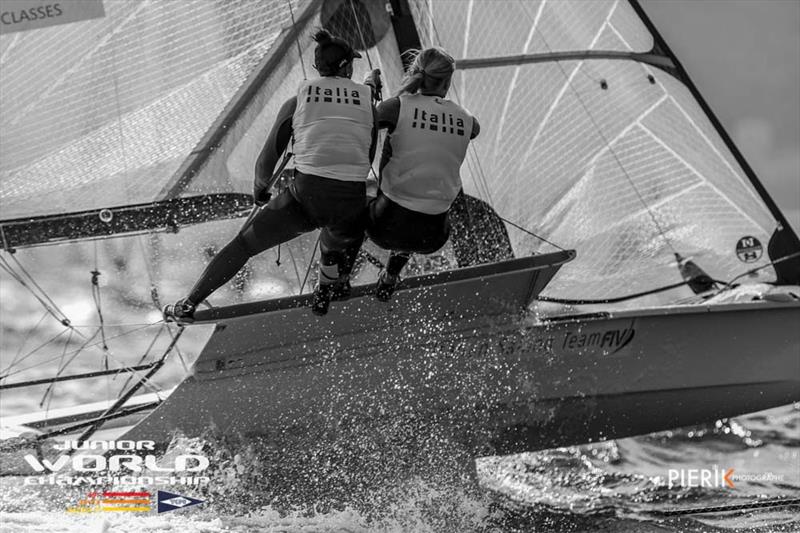 2018 49er, 49erFX & Nacra 17 Junior World Championships - photo © Pierick Jeannoutot