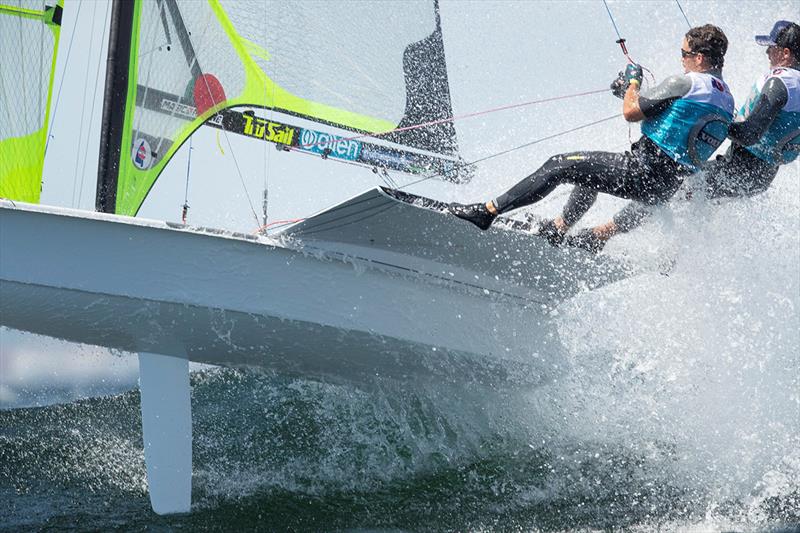 2019 Volvo 49er, FX, Nacra, European Championships - Day 2 - photo © 49er & Nacra 17 Sailing