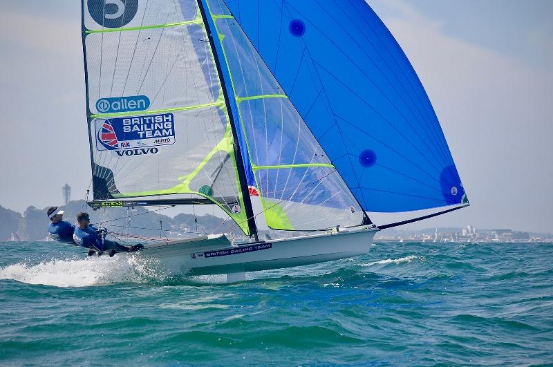 James Peters and Fynn Sterritt - Ready Steady Tokyo 2019 photo copyright Ben Rhodes / British Sailing Team taken at  and featuring the 49er class