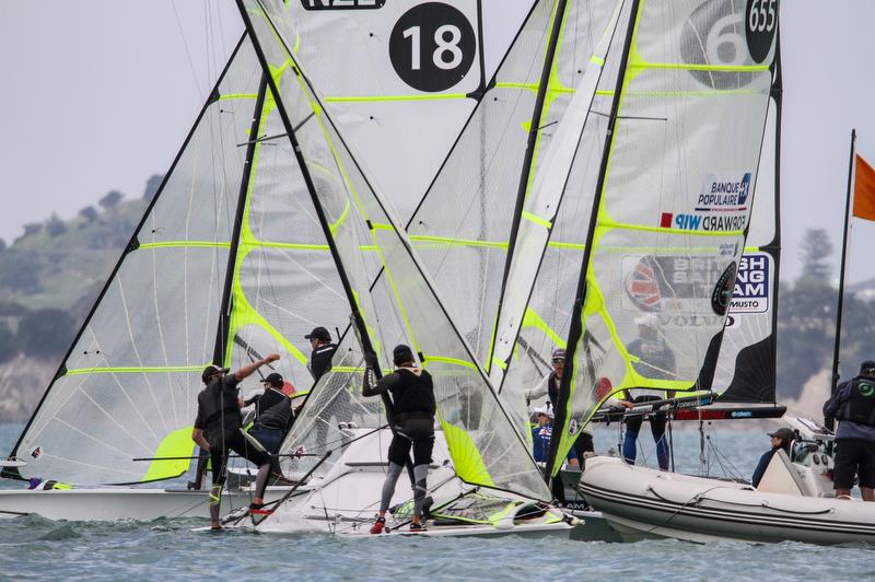 49er - Hyundai World Championships, Oceania Championship, Day 3, November 27, 2019, Royal Akarana Yacht Club. - photo © Richard Gladwell / Sail-World.com