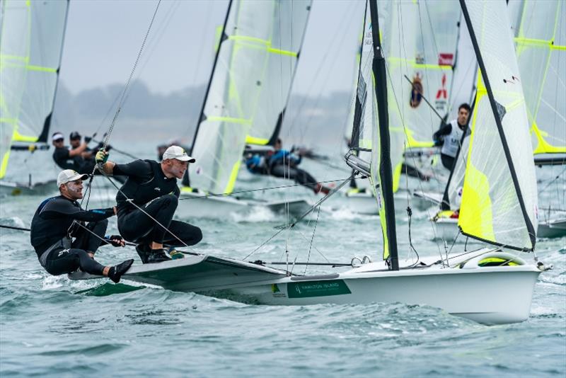 Will and Sam Phillips - 2020 49er, 49er FX & Nacra 17 World Championships, day 3 - photo © Beau Outteridge / Australian Sailing Team