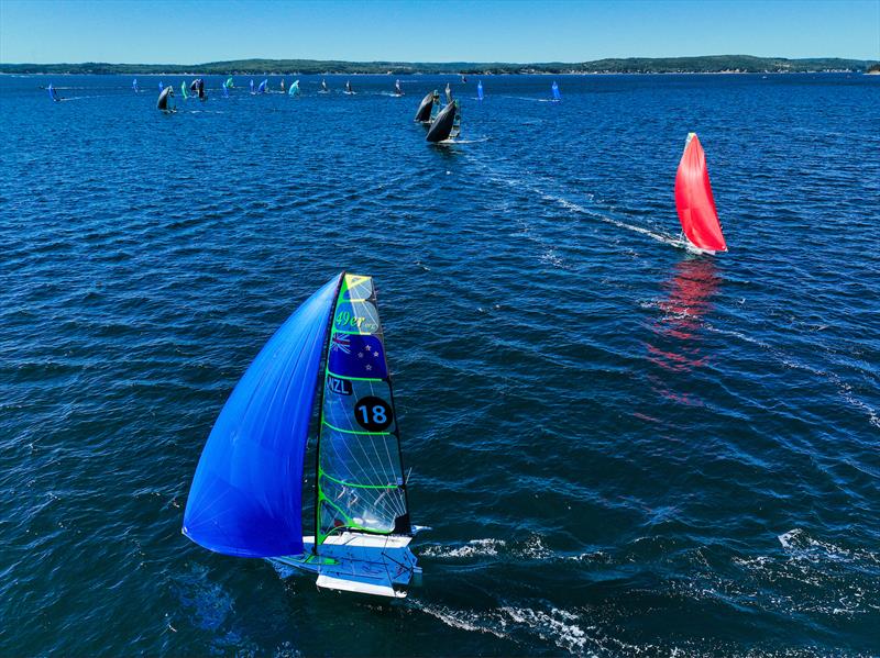 Isaac McHardie and Willian McKenzie (NZL) - 49er - Day 3 - World Championship August 31st - September 5th, Halifax, Nova Scotia, Canada photo copyright Sailing Energy taken at Royal Nova Scotia Yacht Squadron and featuring the 49er class