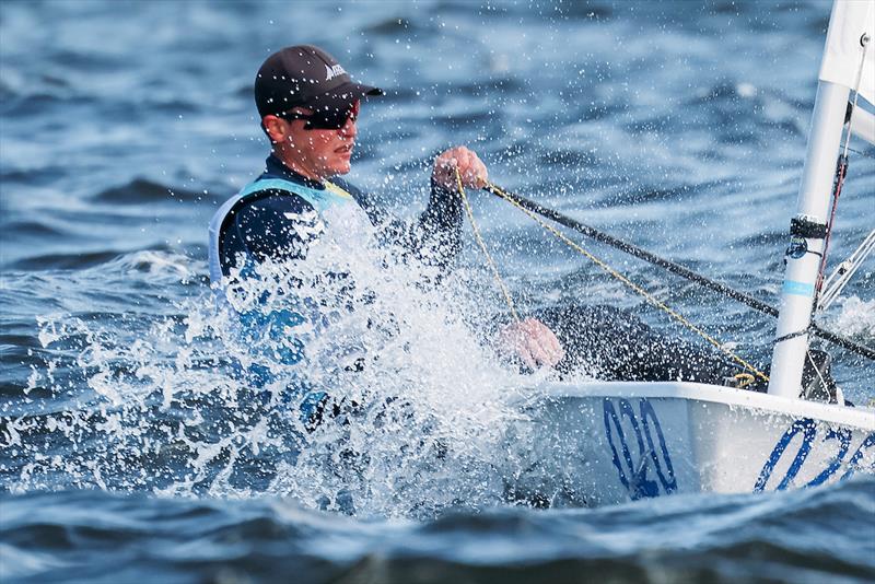 George Gautrey - NZL - ILCA 7-  Day 5, 2023 Allianz Sailing World Championships, The Hague, August 15, 2023  - photo © Sailing Energy / World Sailing