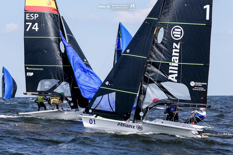 2023 Allianz Sailing World Championships Day 6 - photo © Sailing Energy / World Sailing