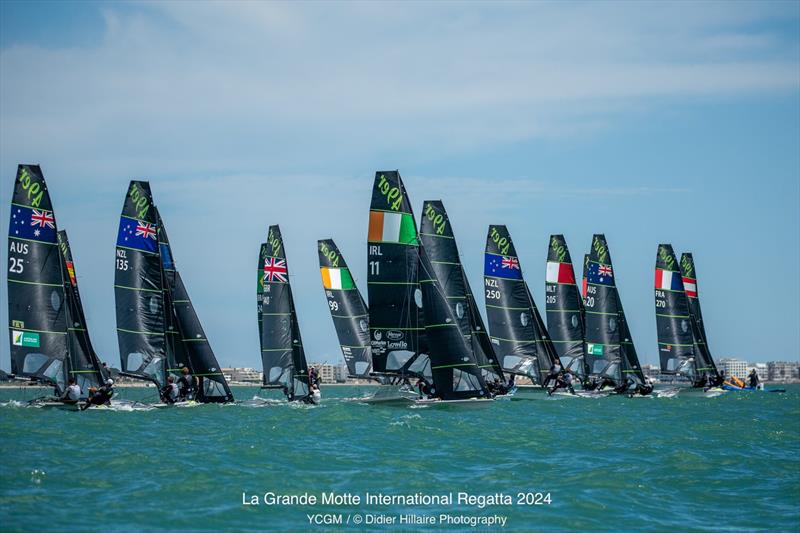 49er and 49erFX Europeans at La Grande Motte Regatta - photo © YCGM / Didier Hillaire