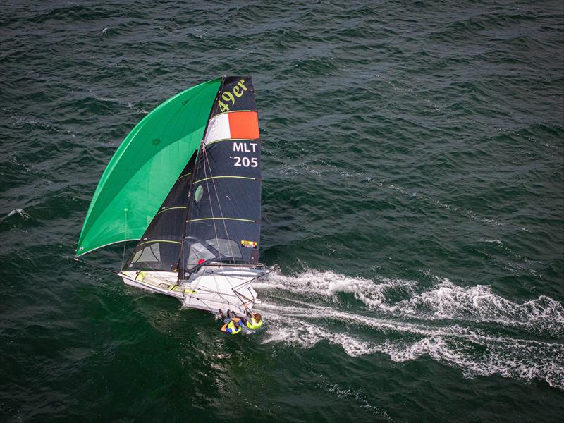2024 49er, FX & Nacra 17 Junior World Championships  photo copyright The international 49er class taken at  and featuring the 49er class