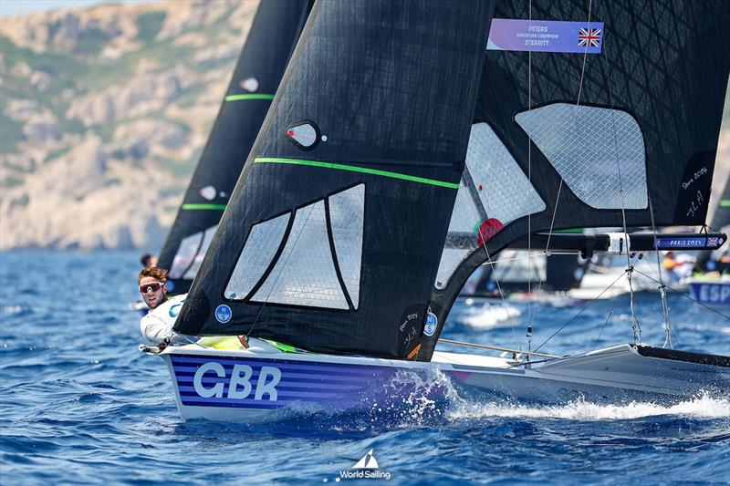 GBR - 49er - Marseille - Paris2024 Olympic Regatta - July 29, 2024 - photo © World Sailing / Sander van der Borch