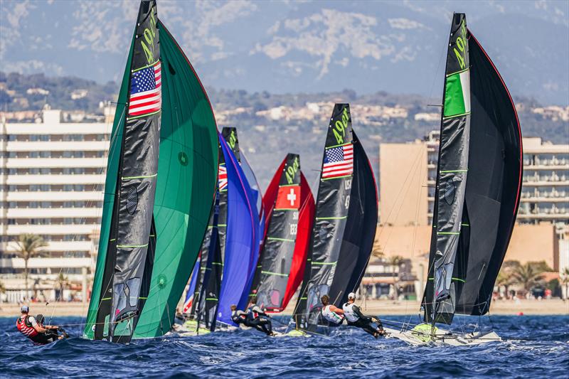 49er fleet - 54th Trofeo Princesa Sofia Mallorca by FERGUS day 1 - photo © Sailing Energy / Trofeo Princesa Sofía Mallorca