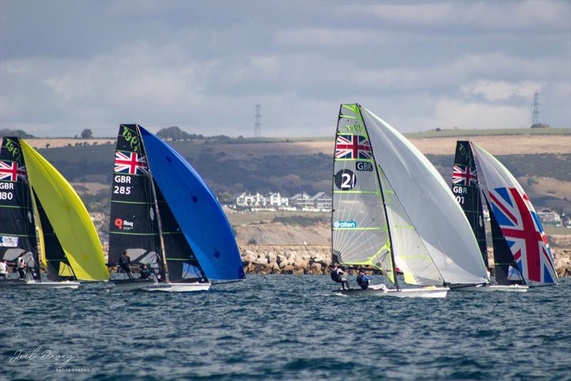 UK 49er & FX Nationals 2025 at the WPNSA - photo © Joel Davey Photography