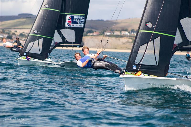 UK 49er & FX Nationals 2025 at the WPNSA - photo © Joel Davey Photography