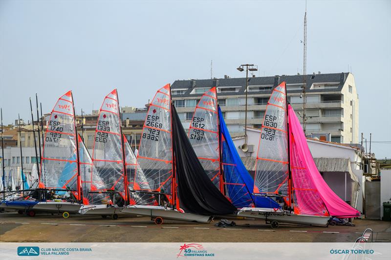 49th Palamós Christmas Race Day 2 photo copyright Oscar Torveo taken at  and featuring the 49er class