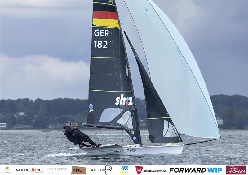 Kjell HASCHEN & Iven Anton FROMM (GER 182, KYC) at 49er and 49erFX Junior World Championship 2025 – 02 Aug 2025 - photo © Sailing.Pics / Mogens Hansen