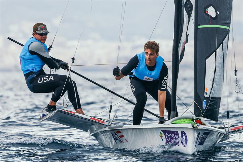 USA 31 Nevin Snow & Ian MacDiarmid, 49er - 55th Trofeo Princesa Sofia Mallorca by FERGUS Hotels - Day 3 - photo © Sailing Energy / Trofeo Princesa Sofía