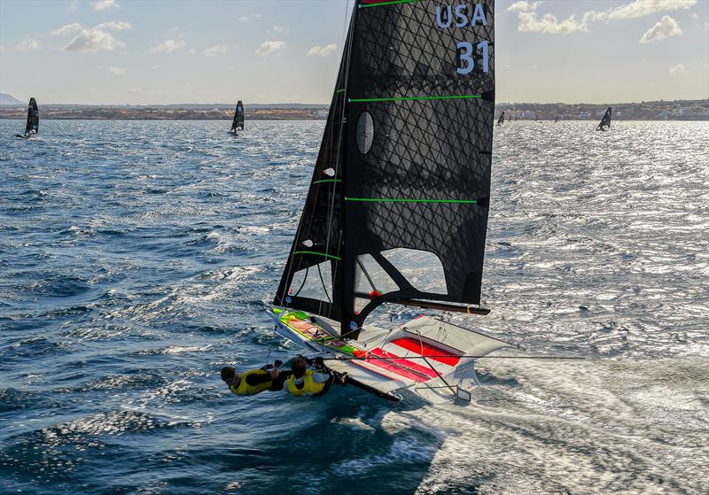Nevin Snow Ian MacDiarmid (USA 31), 49er - 55th Trofeo Princesa Sofia Mallorca by FERGUS Hotels - Day 4 - photo © Sailing Energy / Trofeo Princesa Sofía