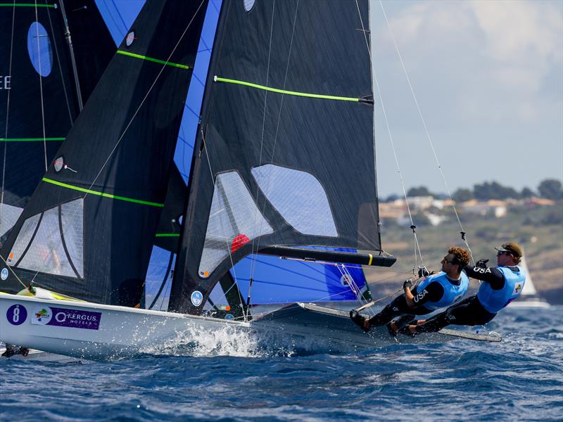 Nevin Snow Ian MacDiarmid (USA 31), 49er - 55th Trofeo Princesa Sofia Mallorca by FERGUS Hotels - Day 5 - photo © Sailing Energy / Princesa Sofía Mallorca