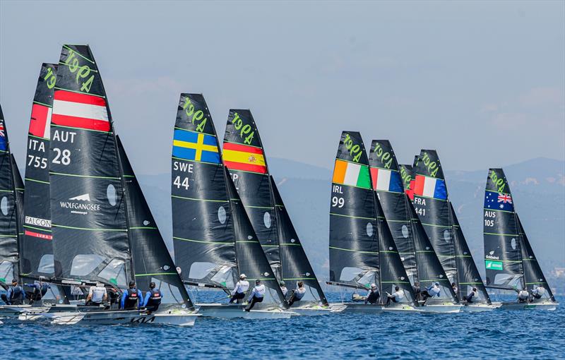 57th French Olympic Week in Hyères - Day 1 - photo © Sailing Energy / French Olympic Week Hyères - TPM