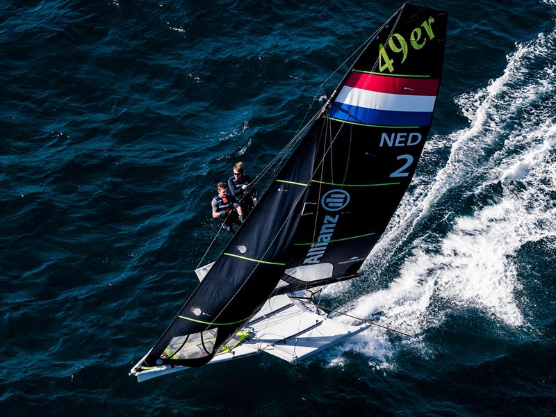 Team Allianz at the Trofeo Princesa Sofia Mallorca - Bart Lambriex and Floris van de Werken - photo © Sailing Energy