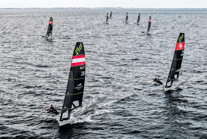 2026 49er, 49erFX & Nacra 17 Worlds at Quiberon Day 1 - photo © Sailing Energy